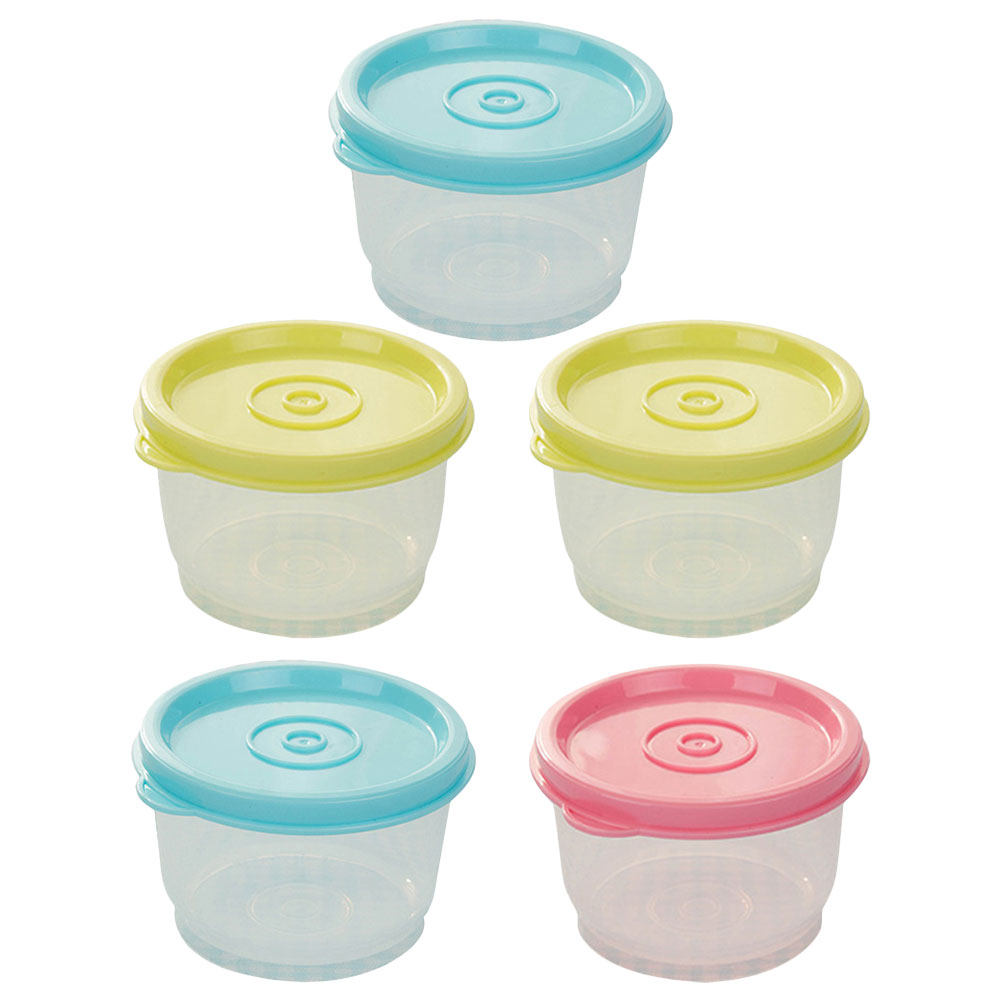 Snack Cup Toddler - 5Pcs 160Ml Leakproof Toddler Snack Containers