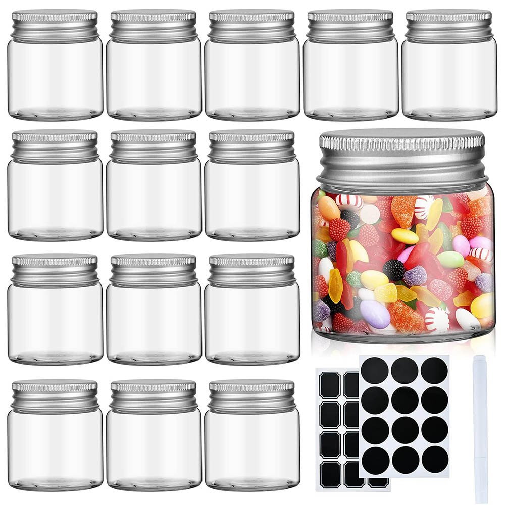 Baby Food Jars Glass - 2oz Mini Mason Jars, Wide Mouth
