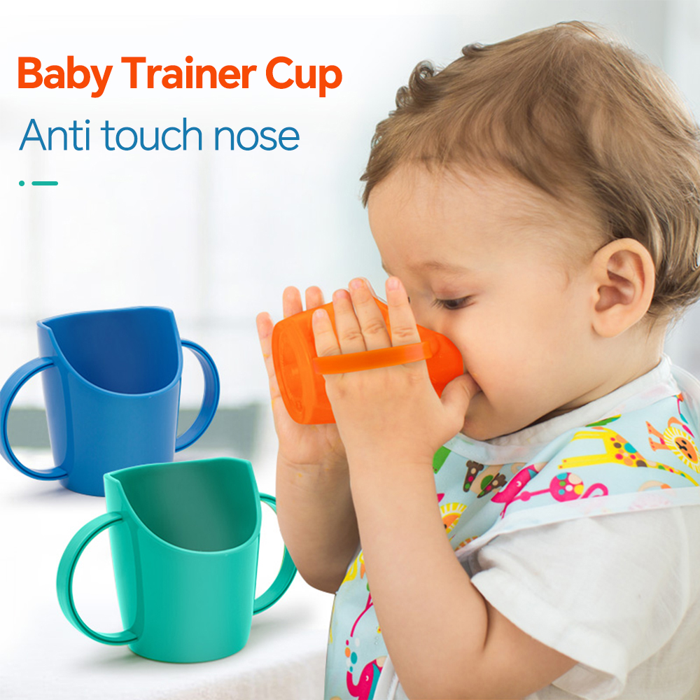 Snack Cup Toddler - Baby learns to drink water cup,