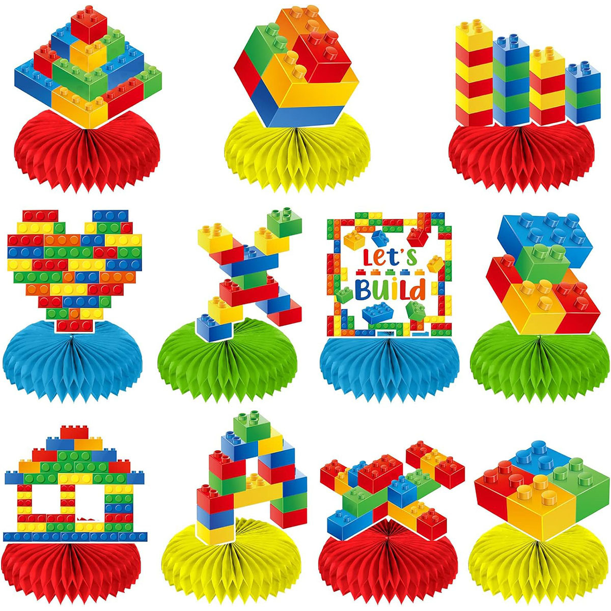 Baby Food Plan - Fashion Creative Legoing Building Block Honeycomb