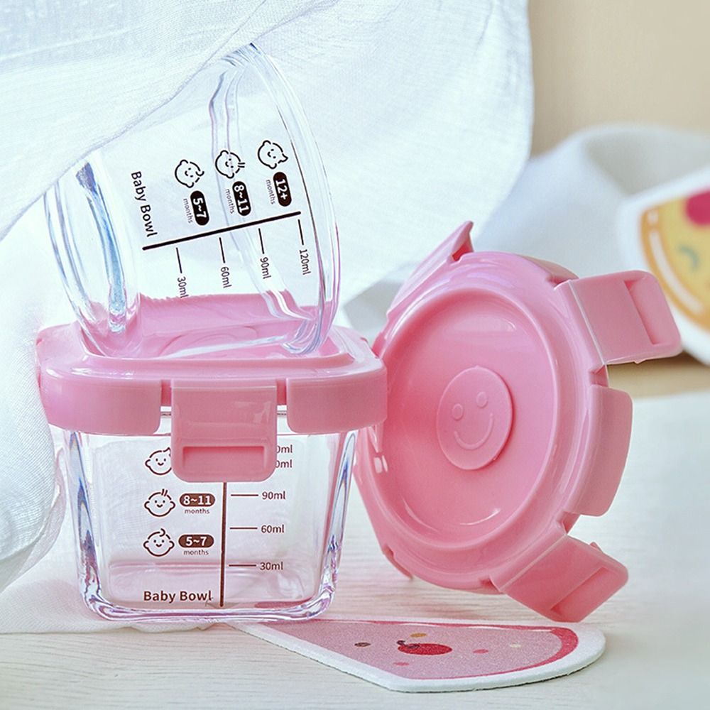 Baby Food Jars Glass - Glass Food Storage Box New 170ml