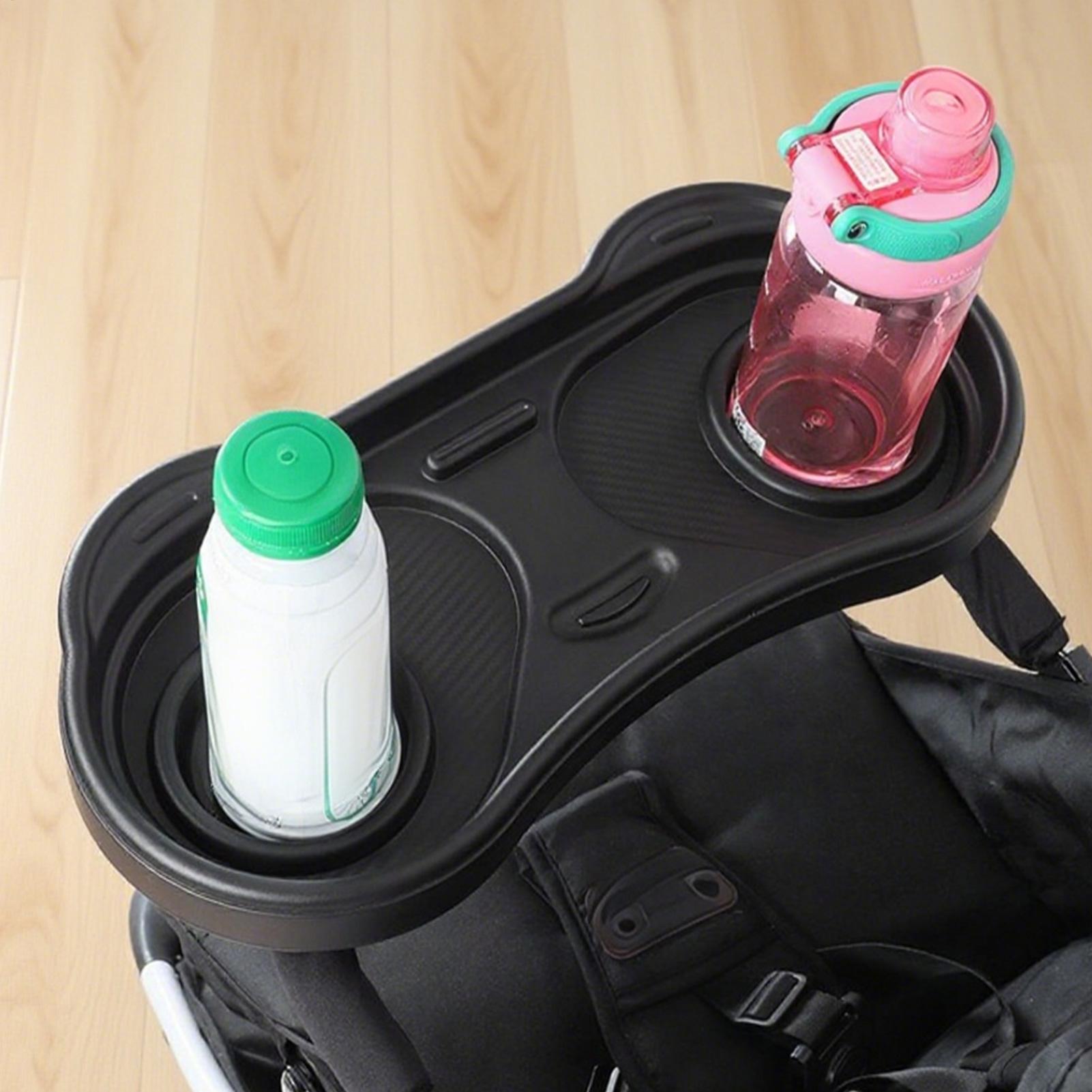 Snack Cup Toddler - Stroller Tray Attachment Removable Sturdy Stroller