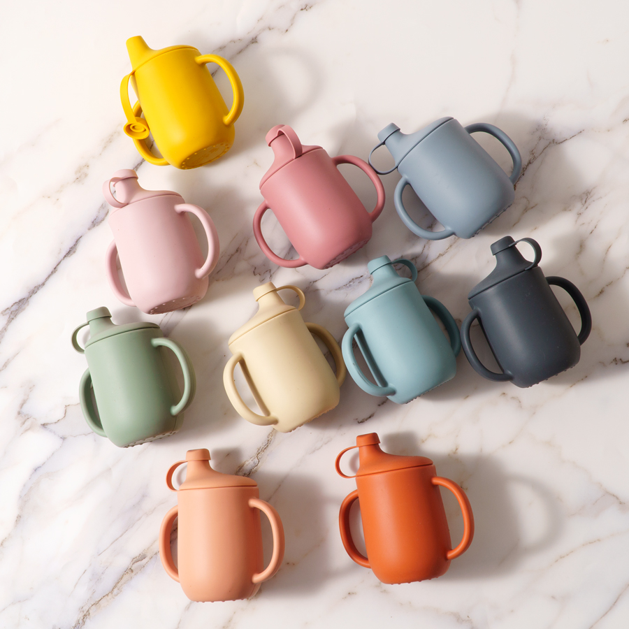 Snack Cup Toddler - New Mother Kids Baby Silicone Cups