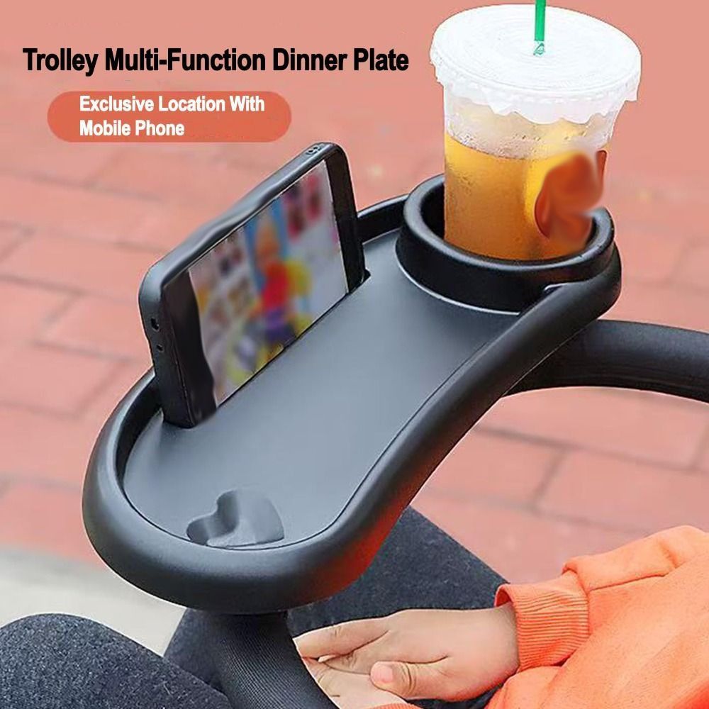 Snack Cup Toddler - Antislip Stroller Cup Holder Detachable Practical