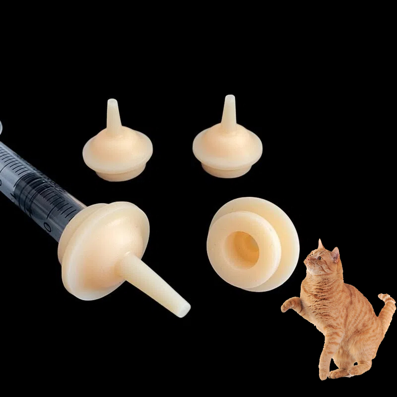 Baby Food Bottle - S/M/L Size Pet Feeding Nipple Mini