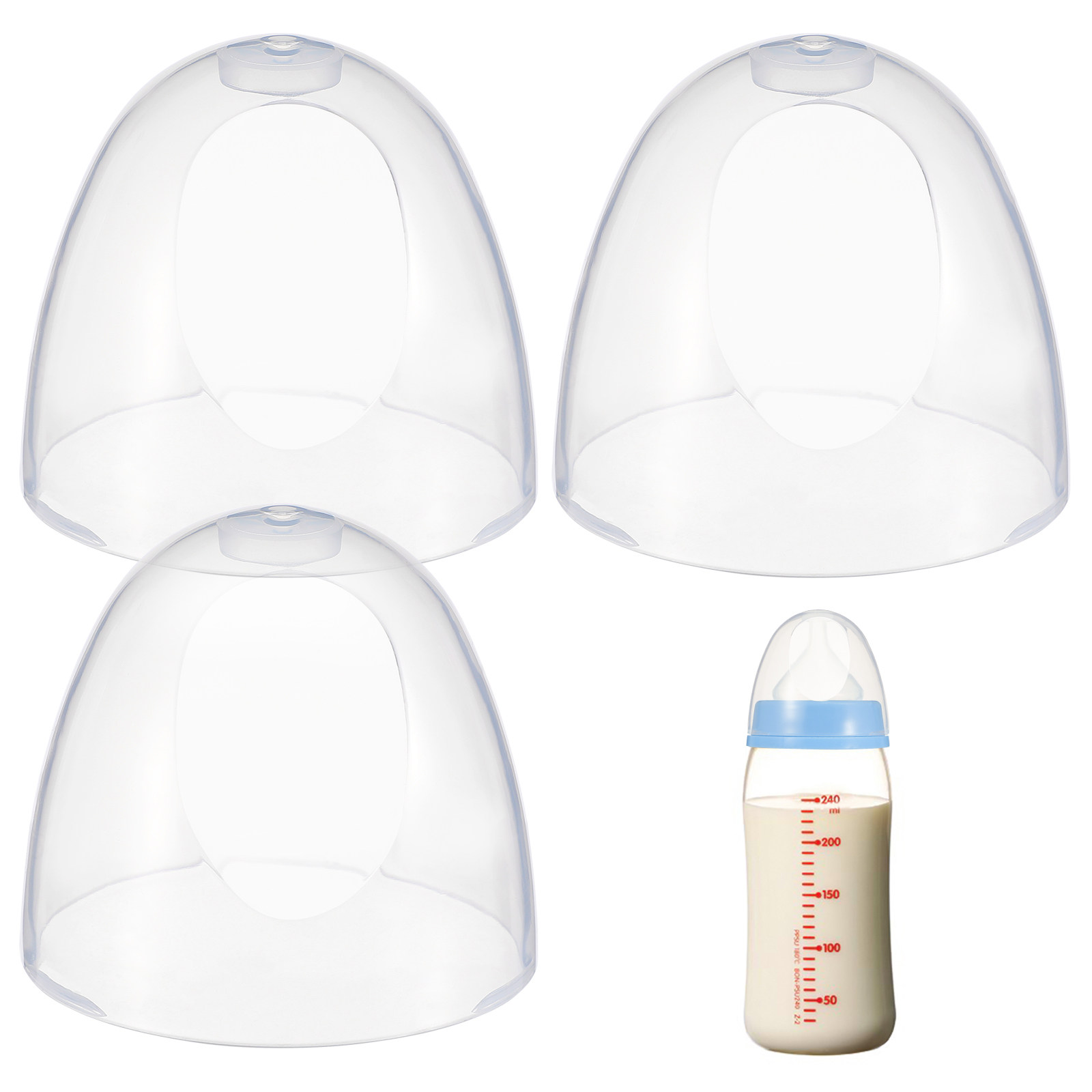 Baby Food Bottle - Replacement Plastic Baby Bottle Caps Leak