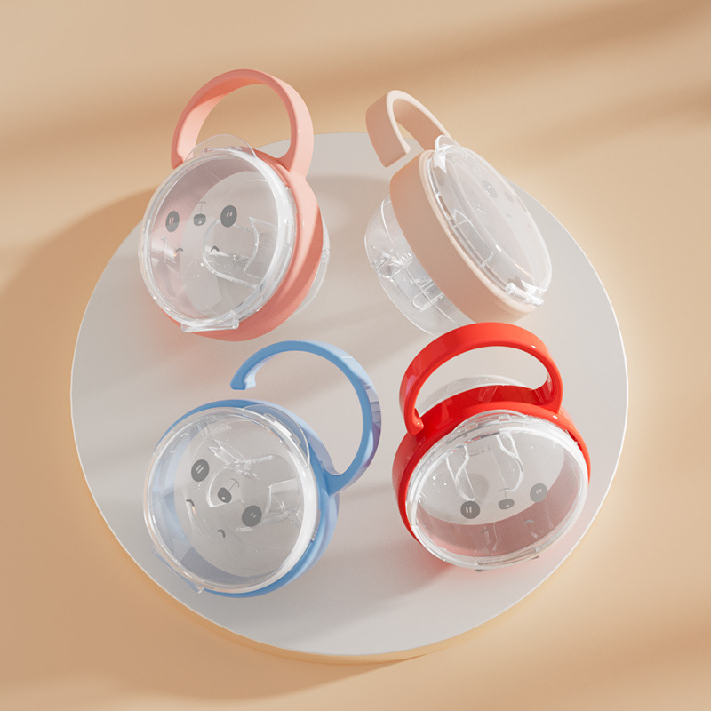Baby Food Kids - New Baby Pacifier Clear Dustproof Case,