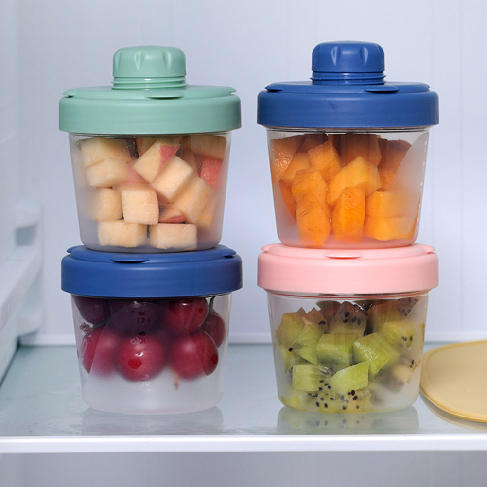 Dry Food Baby - 1Set 3 Layer Milk Powder Dispenser