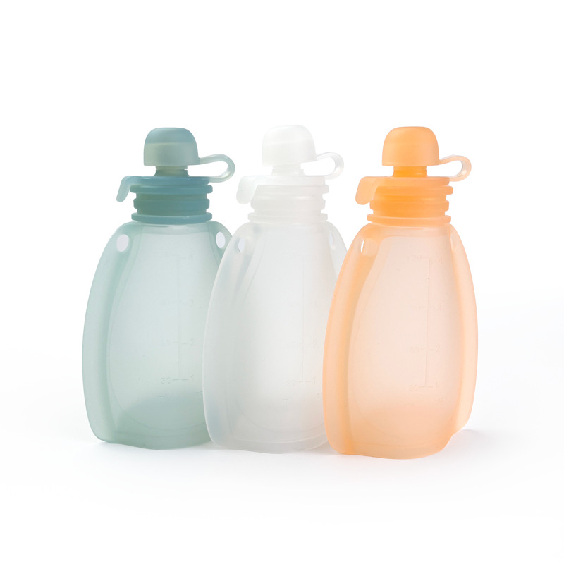 Baby Food Plan - Baby Food Pouches Reusable Squeeze Storage