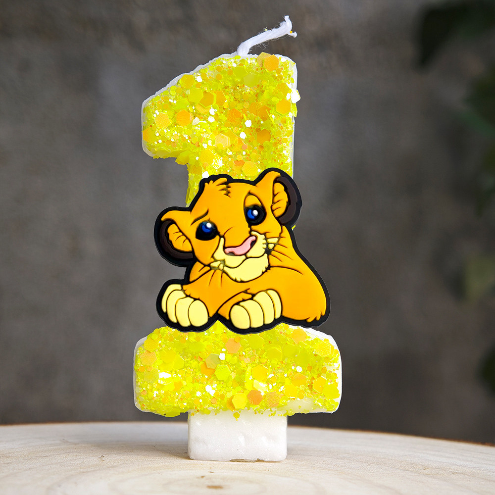 Lion King Simba Candle Number  - Baby Food Plan recension och pris