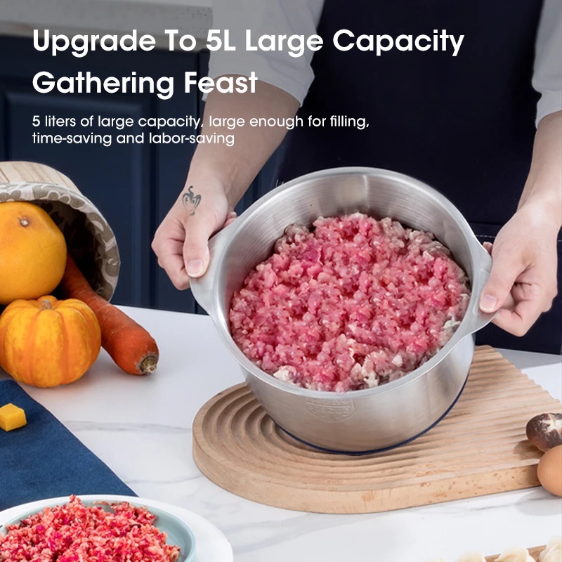 5L Electric Meat Grinders 304  - Baby Food Kids recension och pris