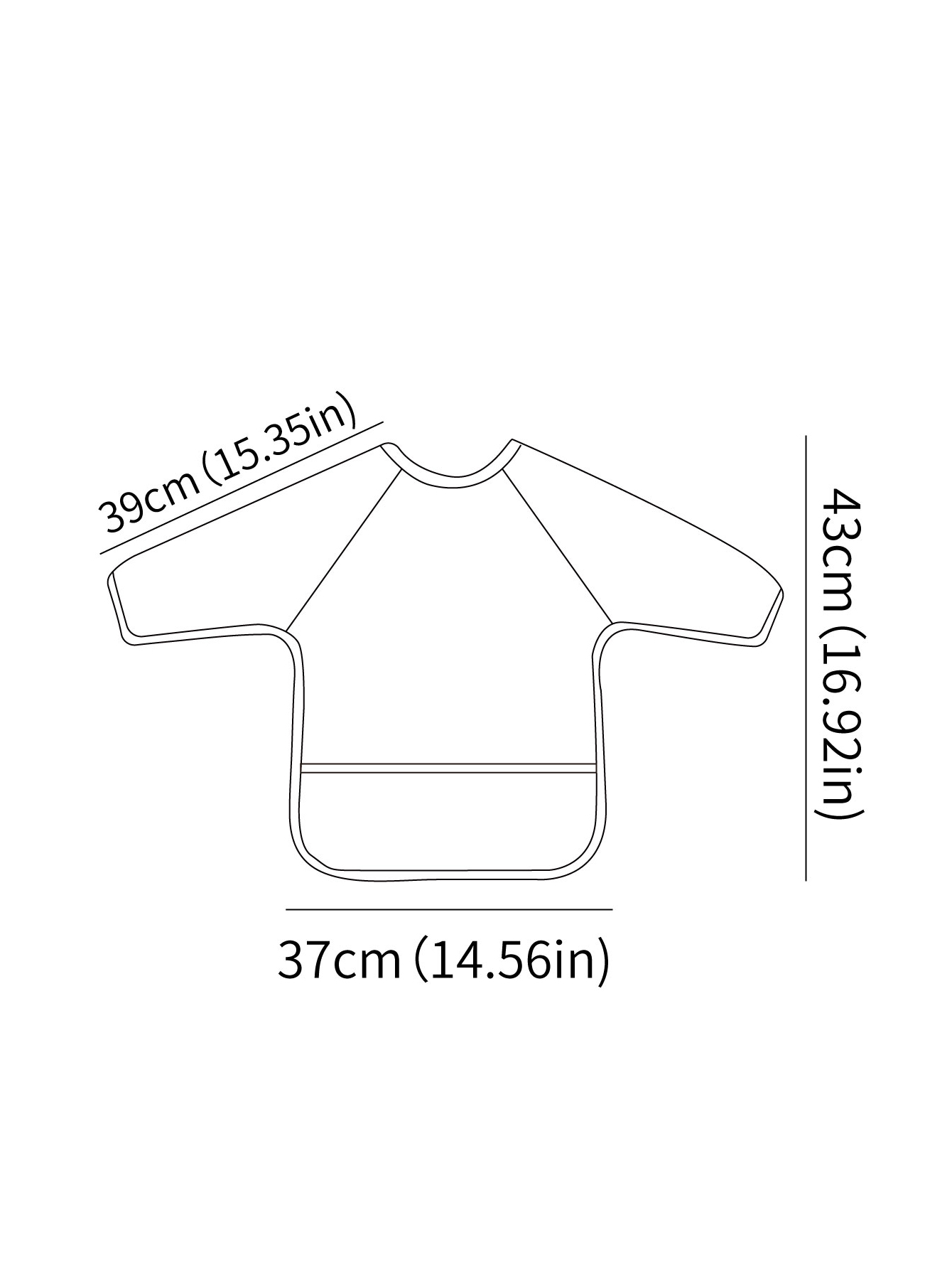 1 Pc Waterproof Baby Bibs Cute - Baby Food Apron recension och pris