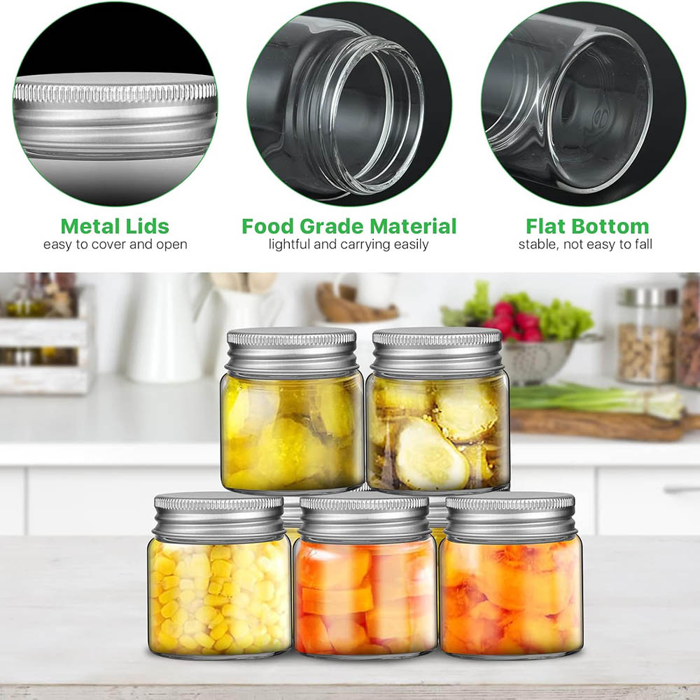 2oz Mini Mason Jars, Wide Mout - Baby Food Jars Glass recension och pris
