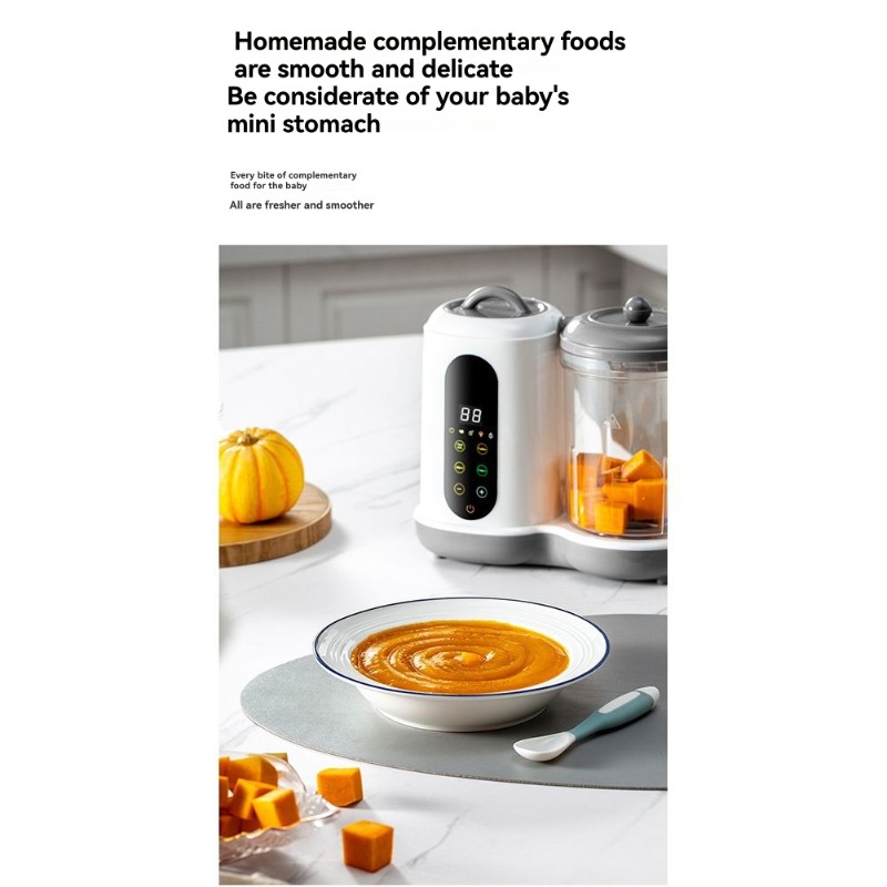 [NEW!N92R】 Automatic Baby Food - Baby Food Steamer recension och pris