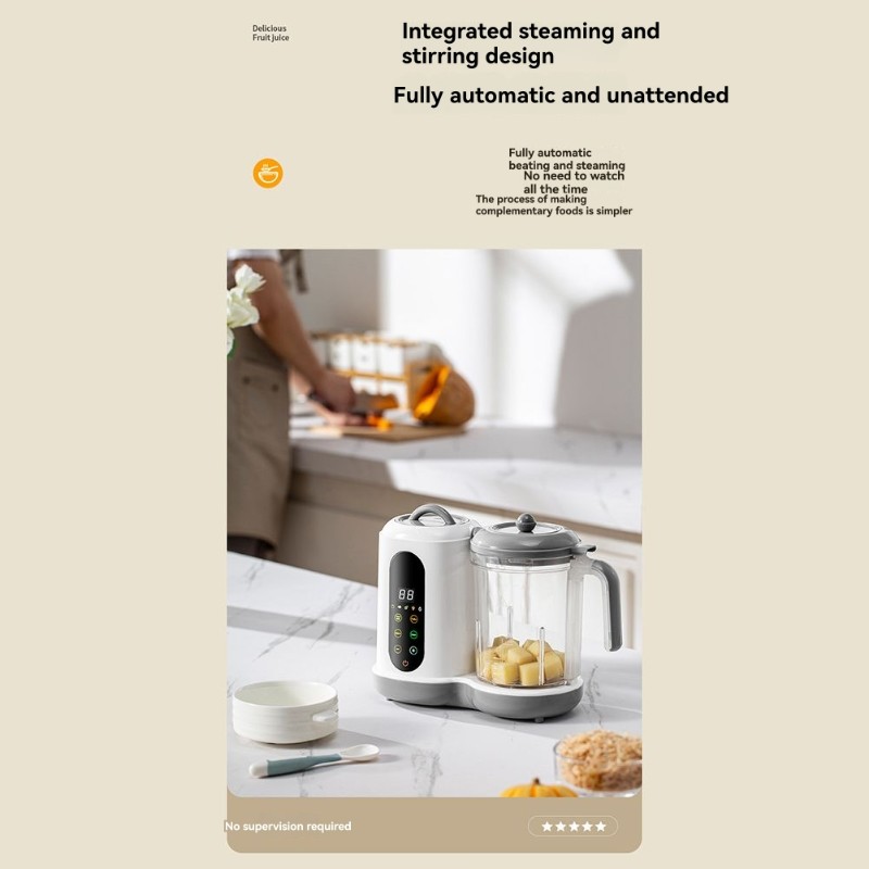 [NEW!N92R】 Automatic Baby Food - Baby Food Steamer recension och pris