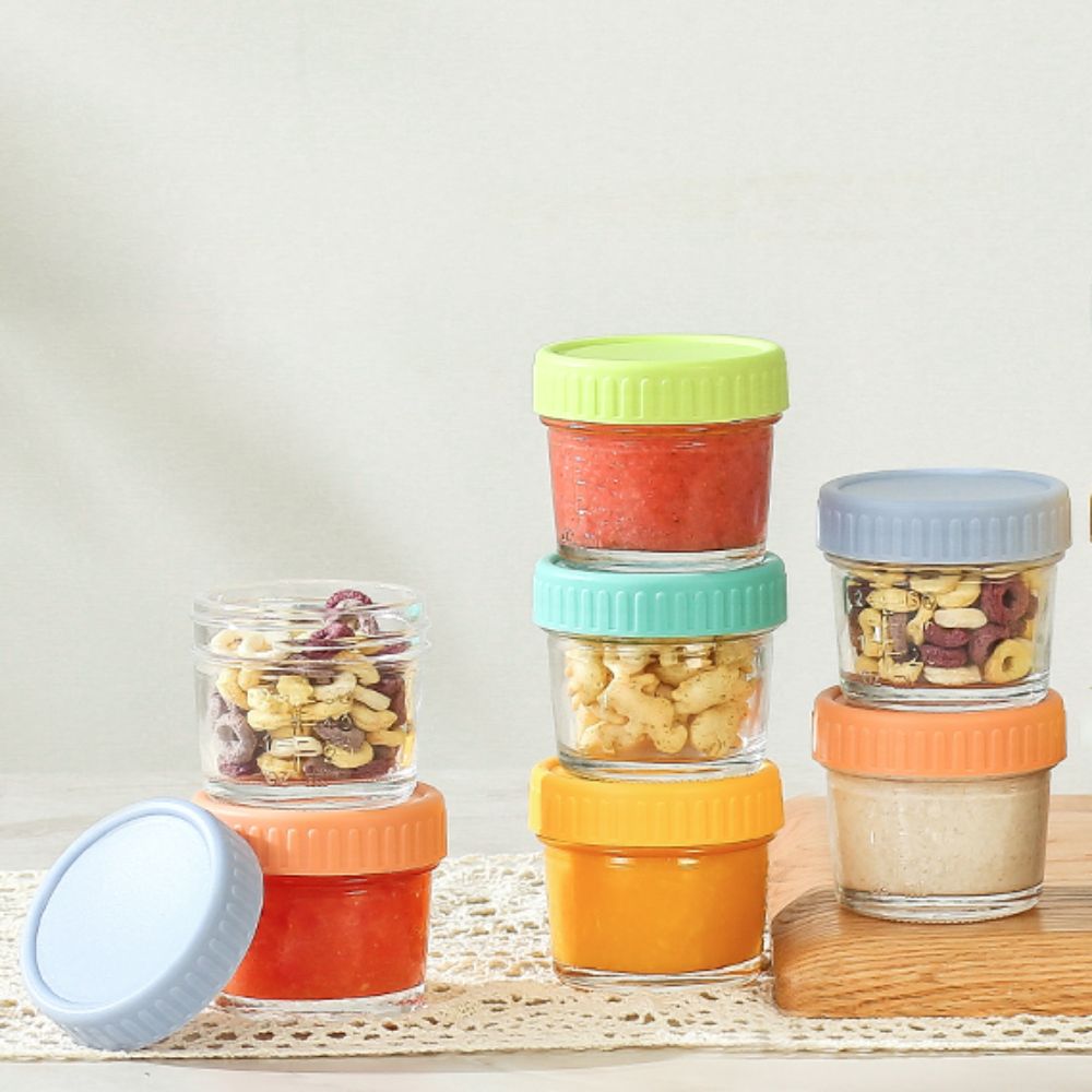 6pcs Mason Jar Glass Baby Food - Baby Food Jars Glass recension och pris