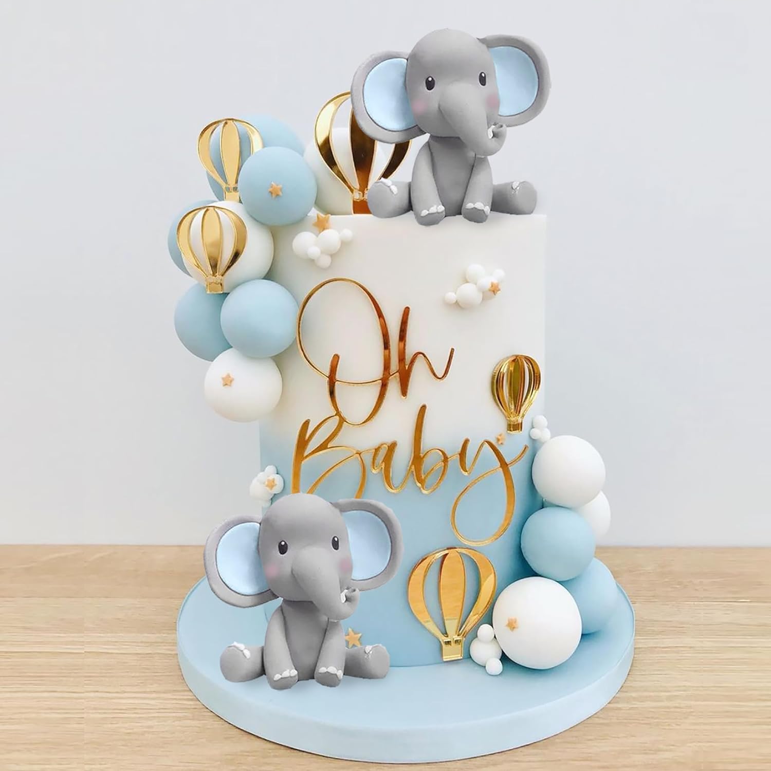 Elephant Cake Decoration Baby  - Baby Food Kids recension och pris