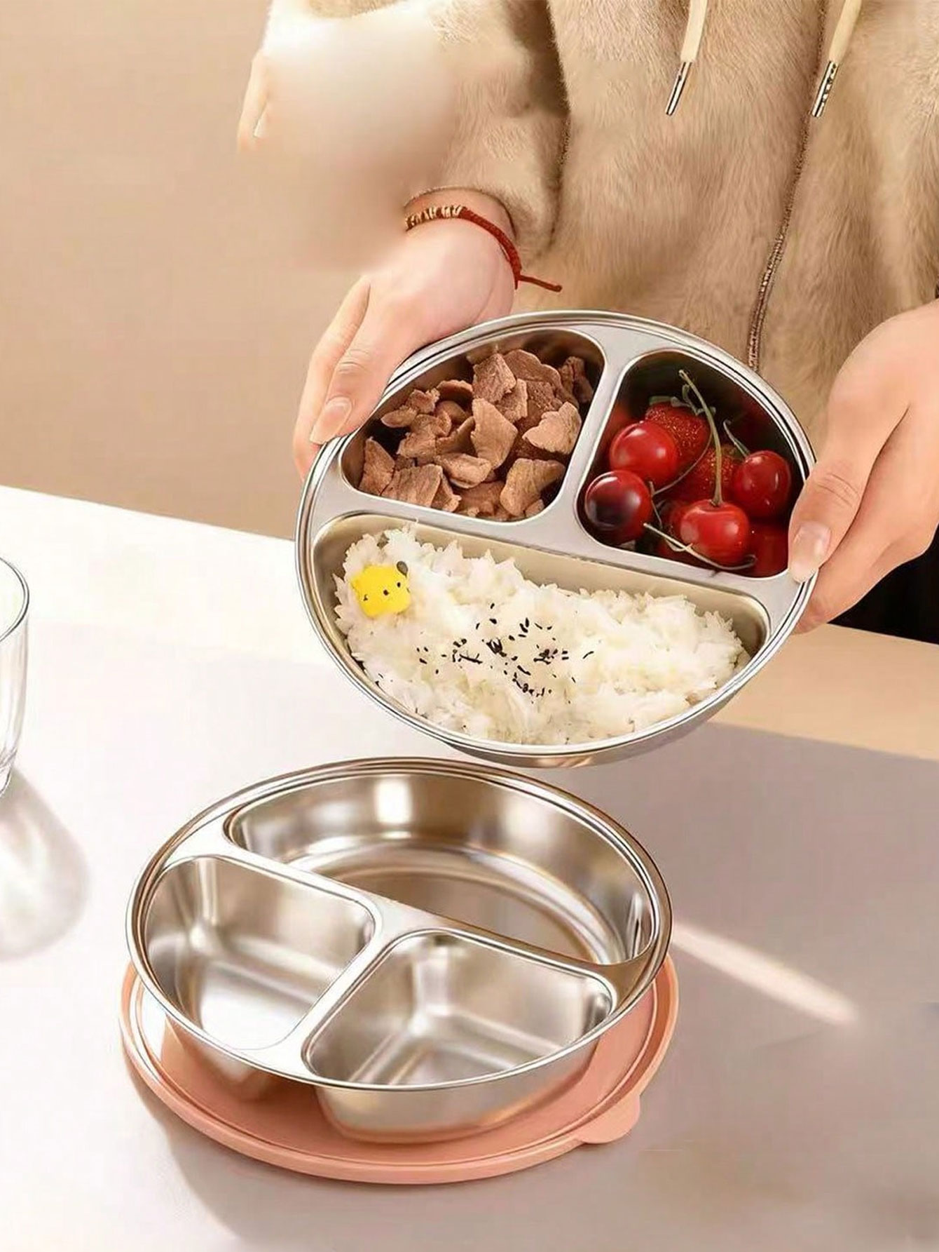 Three-Compartment Steaming Tra - Baby Food Steamer recension och pris