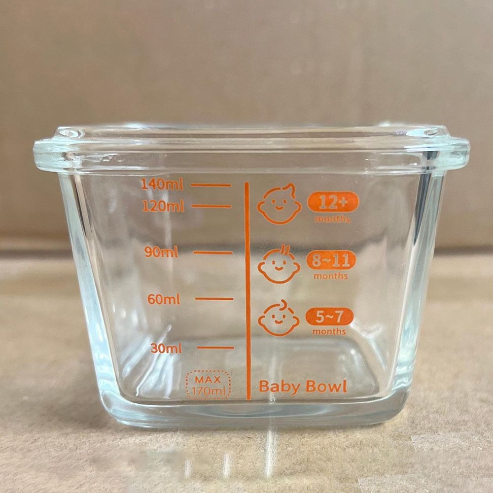 Simple 170ml Food Storage Box  - Baby Food Jars Glass recension och pris