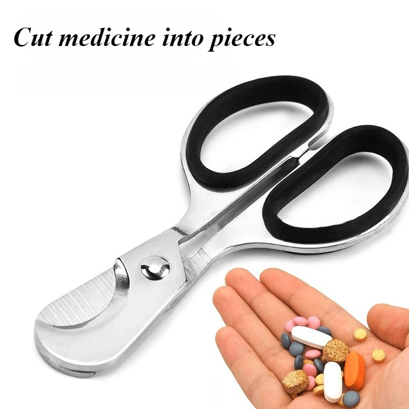 Pill Crusher with Pill Cutter  - Baby Food Scissors recension och pris