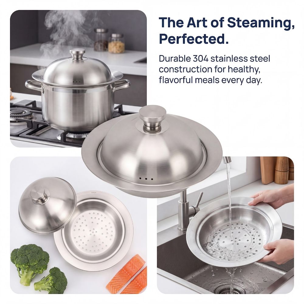 304 Stainless Steel Steaming T - Baby Food Steamer recension och pris