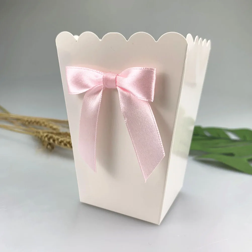 12pcs Pink Bow Popcorn Box Par - Baby Food Plan recension och pris