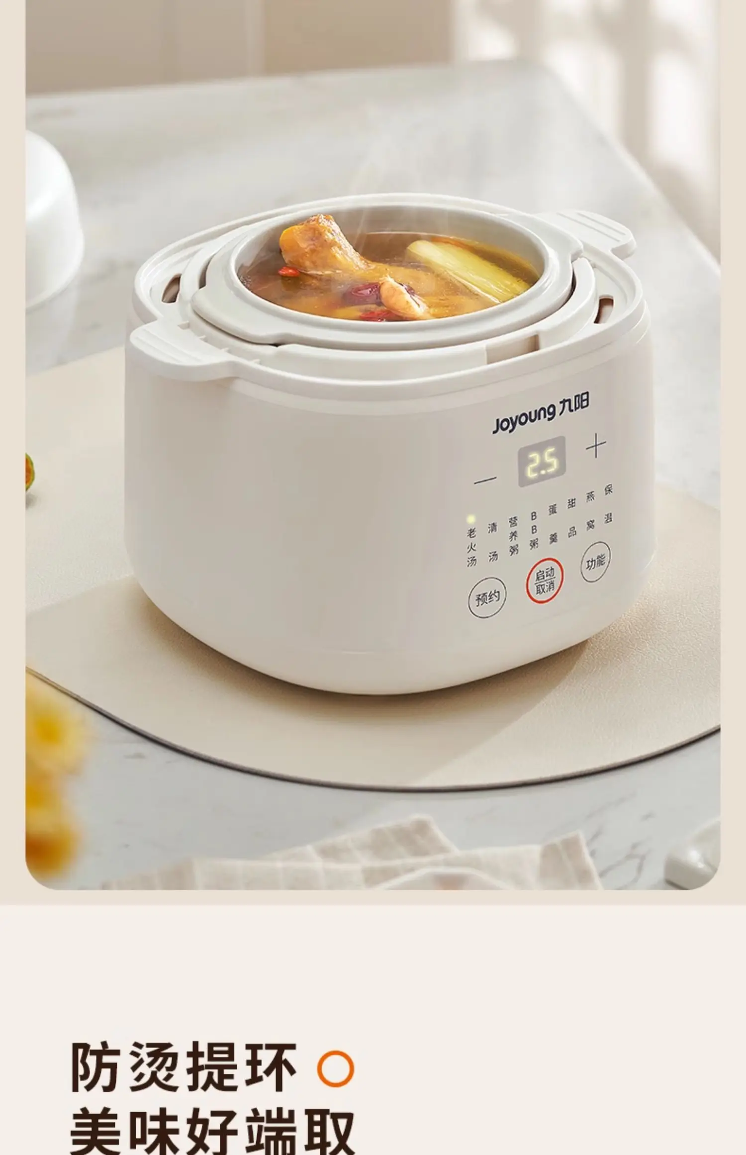 220V Electric Stewpot Ceramic  - Baby Food Steamer recension och pris