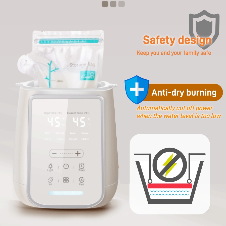 8In1 Baby Bottle Breast Milk W - Dry Food Baby recension och pris