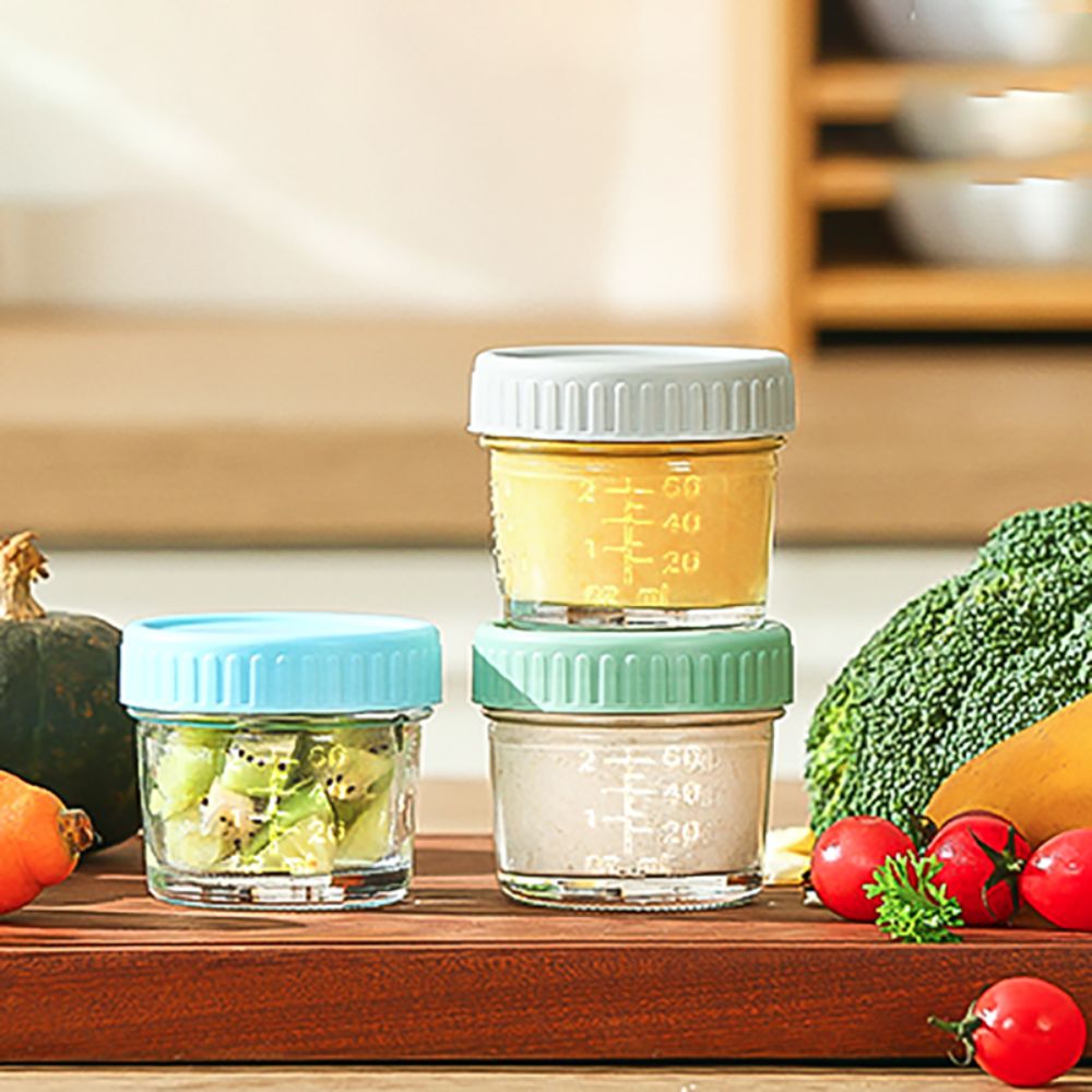 6pcs Multipurpose Glass Baby F - Baby Food Jars Glass recension och pris