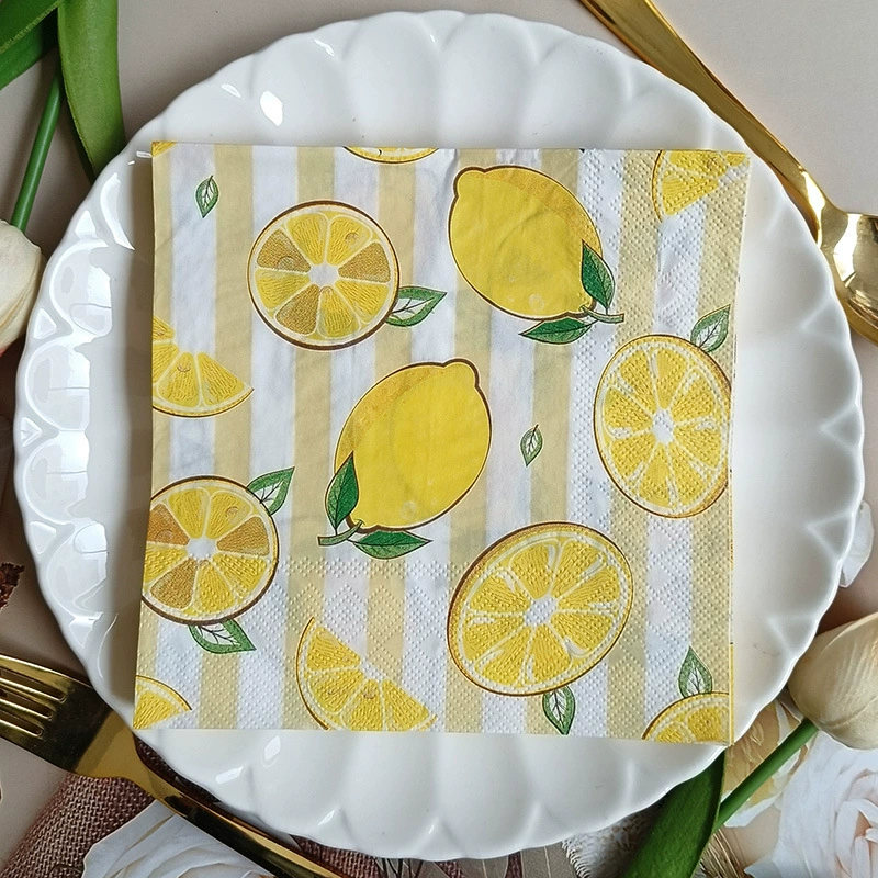 20Pcs/bag Summer Lemon Theme P - Baby Food Kids recension och pris