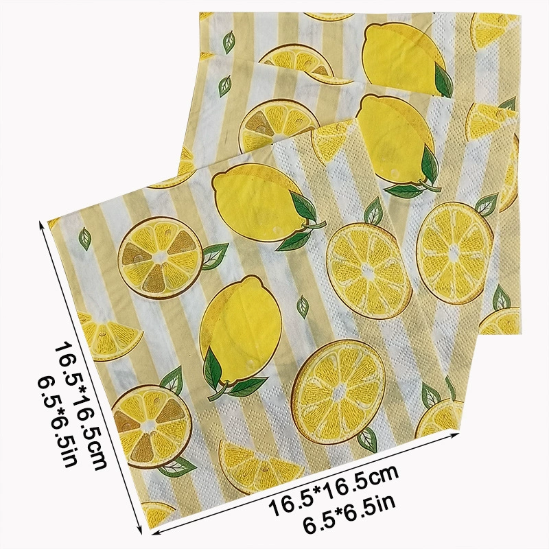 20Pcs/bag Summer Lemon Theme P - Baby Food Kids recension och pris