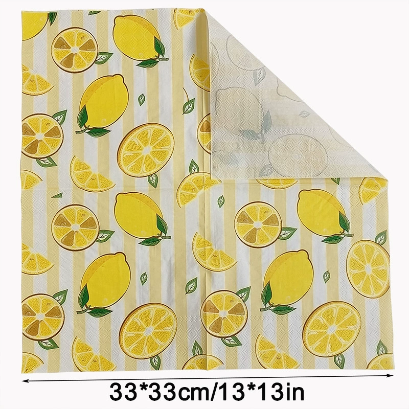 20Pcs/bag Summer Lemon Theme P - Baby Food Kids recension och pris
