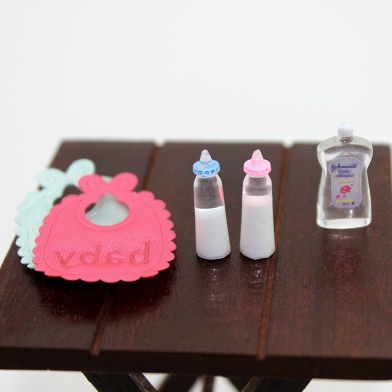 DOLLHOUSE Miniature Food Toy S - Baby Food Bottle recension och pris