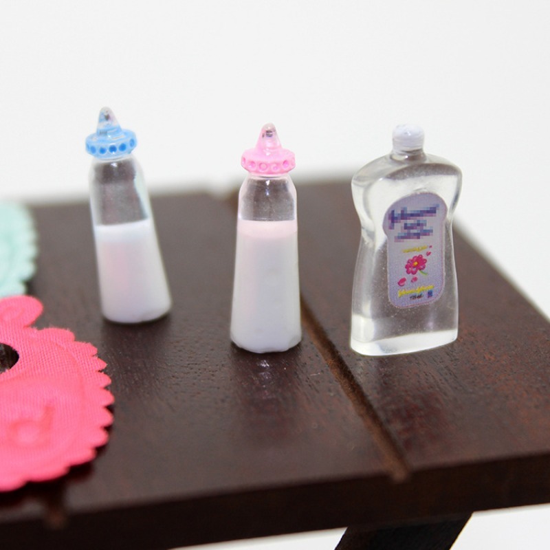 DOLLHOUSE Miniature Food Toy S - Baby Food Bottle recension och pris