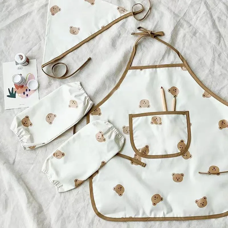Cute Cartoon Children Apron Sl - Baby Food Apron recension och pris