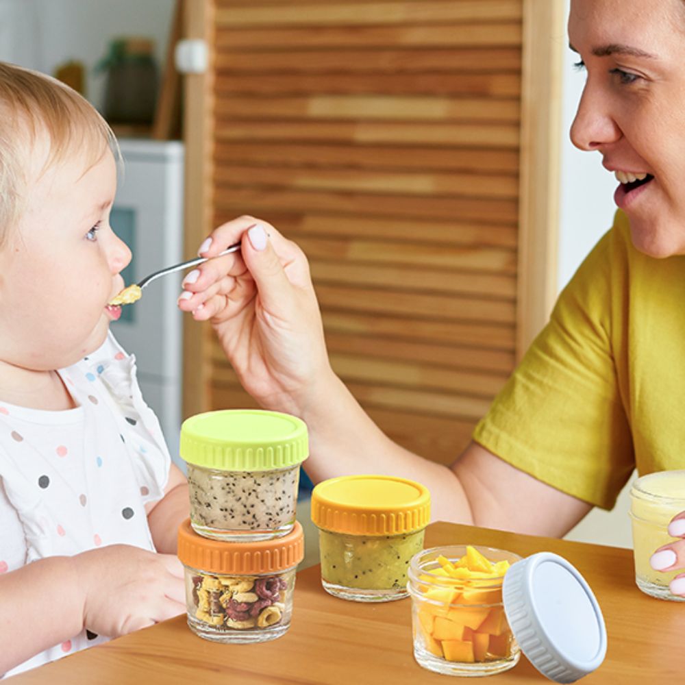 6pcs Multipurpose Glass Baby F - Baby Food Jars Glass recension och pris