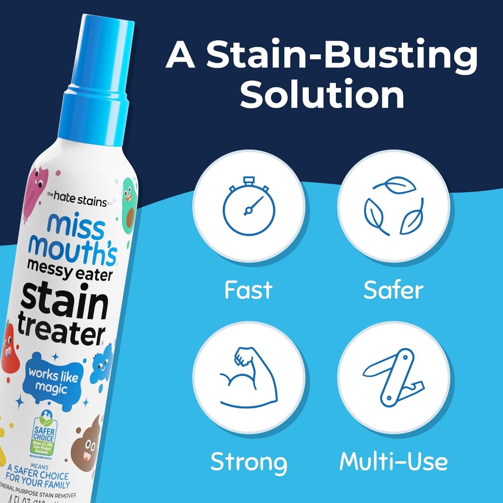 Messy Eater Stain Treater Spra - Dry Food Baby recension och pris
