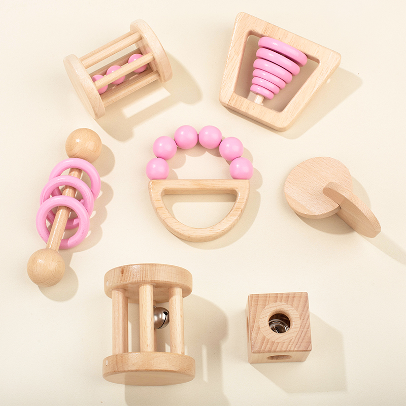 Montessori Wooden Toys Colorfu - Dry Food Baby recension och pris