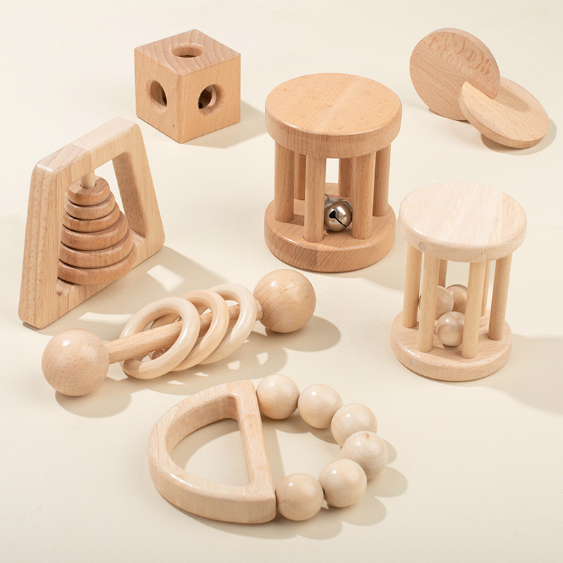 Montessori Wooden Toys Colorfu - Dry Food Baby recension och pris