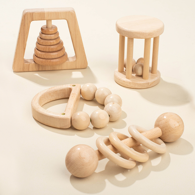 Montessori Wooden Toys Colorfu - Dry Food Baby recension och pris