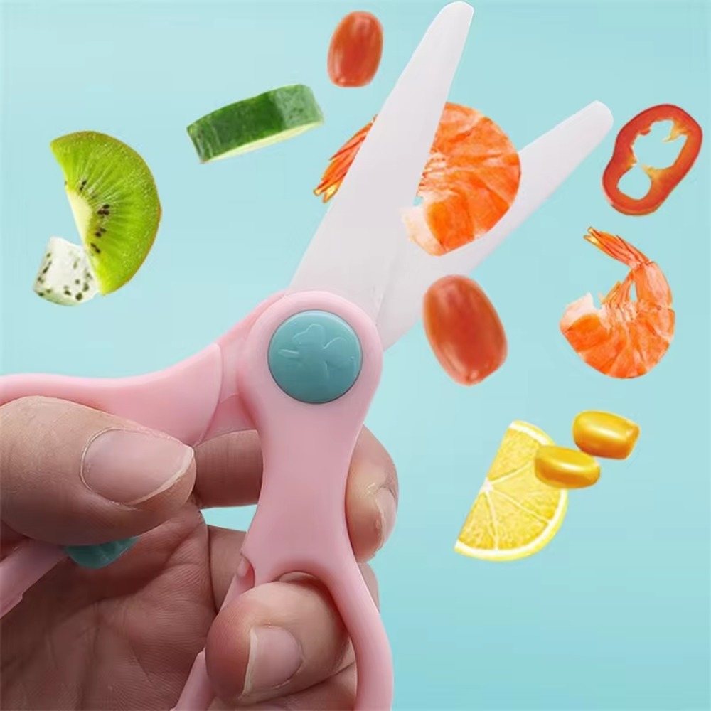 Baby Ceramic Food Shears Veget - Baby Food Scissors recension och pris