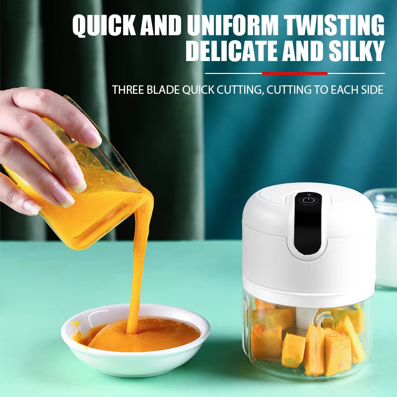 Electric Garlic Puree Machine, - Dry Food Baby recension och pris