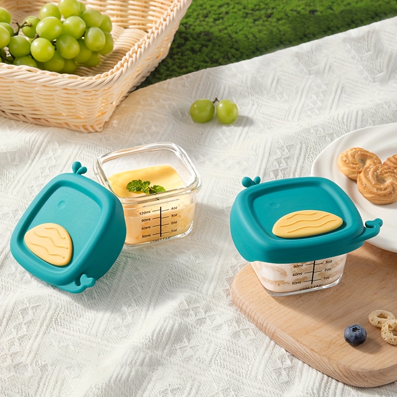 120/180ml Glass Baby Food Cont - Baby Food Jars Glass recension och pris