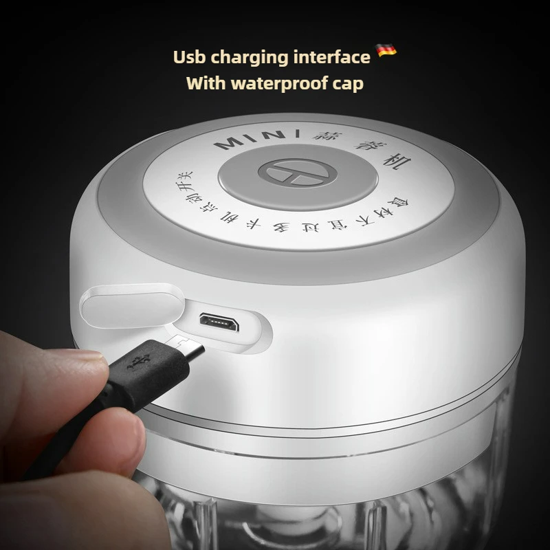 Electric Mini Garlic Chopper 1 - Baby Food Kids recension och pris