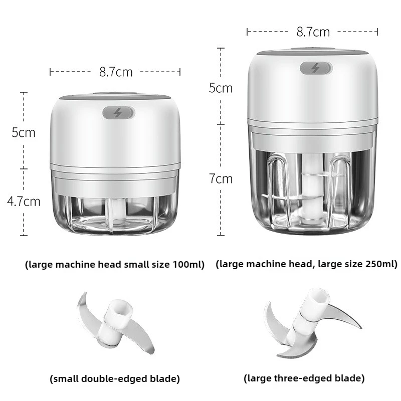 Electric Mini Garlic Chopper 1 - Baby Food Kids recension och pris