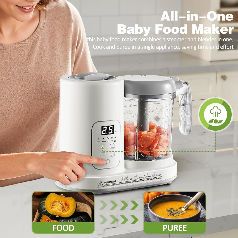 Baby Food Maker Steamer Blende - Baby Food Steamer recension och pris
