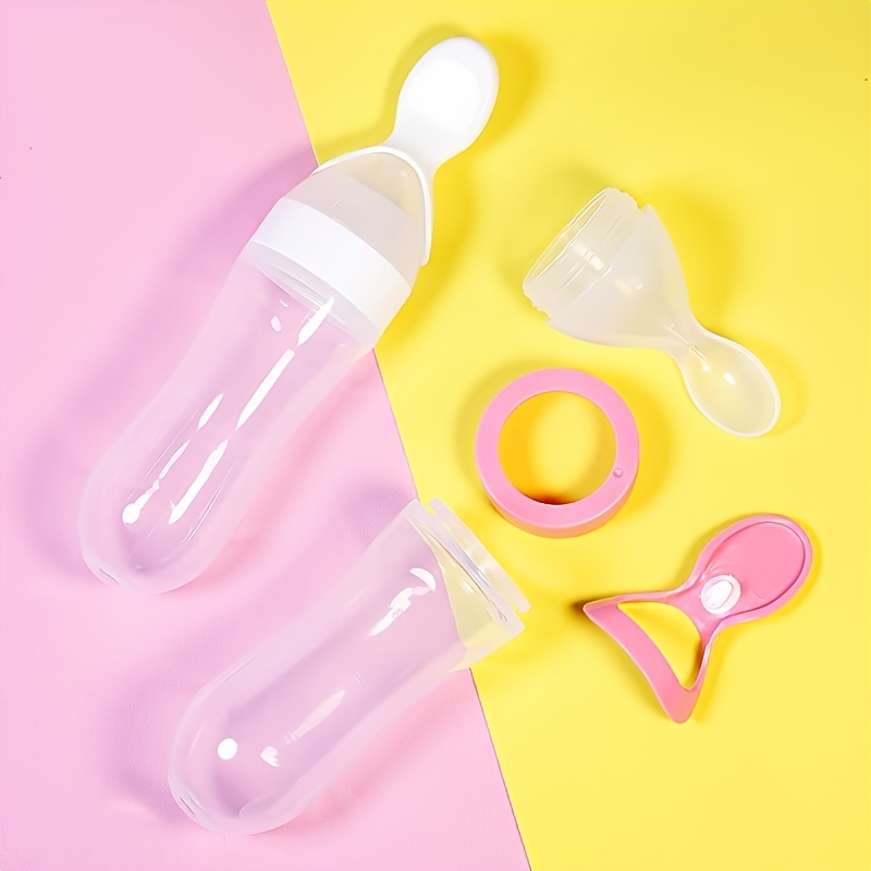 Baby Feeding Silicone Bottle w - Baby Food Utensil recension och pris