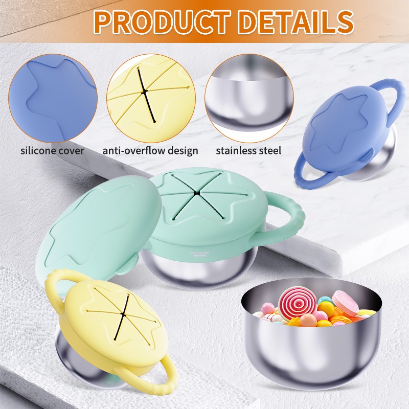 Toddler Stainless Steel Snack  - Snack Cup Toddler recension och pris