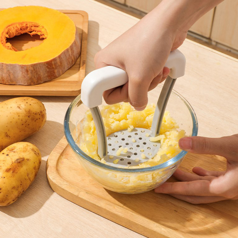Manual Potato Masher Plastic P - Baby Food Banana recension och pris