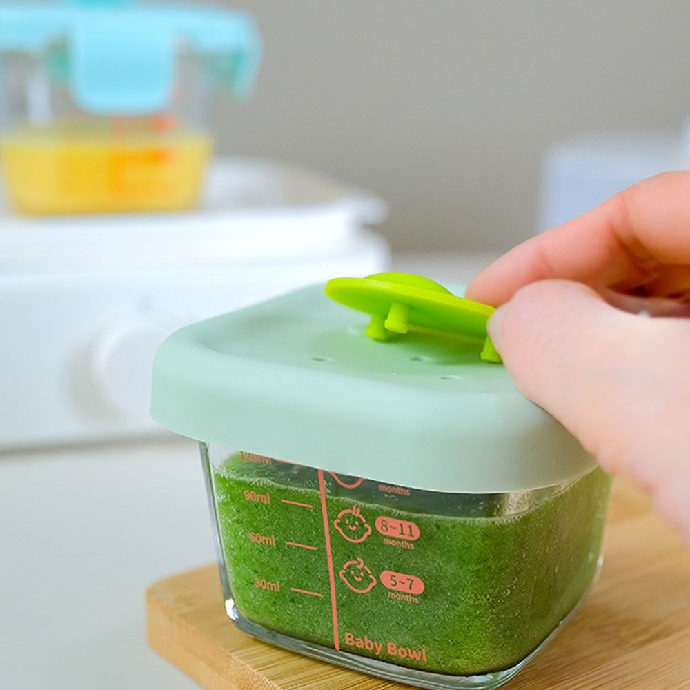 170ml Glass Food Storage Box F - Baby Food Jars Glass recension och pris